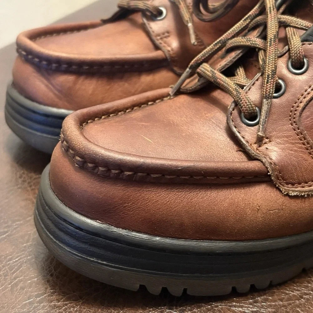 Vintage 2003 Timberland Heritage Moc Toe Mid GORE-TEX Boots Men's 7 W 37042 GTX